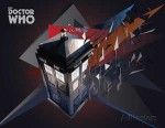 Doctor Who Tardis Geometric Poster