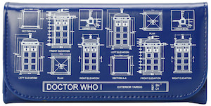 Tardis Blue Print Wallet