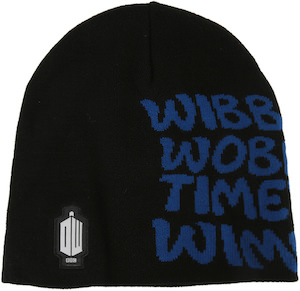 Doctor Who Wibbly Wobbly Timey Wimey Beanie Hat
