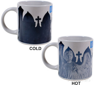 Doctor Who Weeping Angel Heath Changing Mug