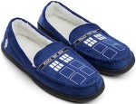 Doctor Who Tardis Moccasin Slippers