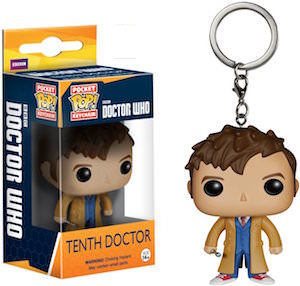 10th Doctor Who Pocket Pop Key Chain