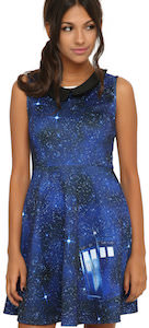 Women's Doctor Who Tardis Galaxy Dress