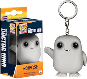 Doctor Who Adipose key chain