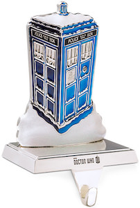 Tardis Christmas Stocking Holder