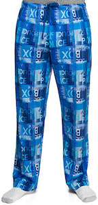 Doctor Who Police Box Sign Pajama Pants