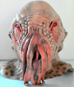 Doctor Who Latex Ood Mask