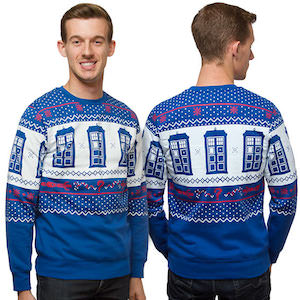 The Perfect Tardis Christmas Sweater