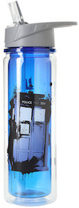 Doctor Who Tardis Bad Wolf Water Bottle