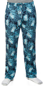 Doctor Who Tardis Topographic Pajama Pants