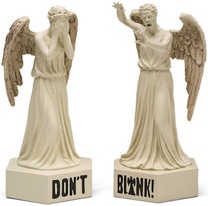 Doctor Who Weeping Angel Bookends