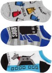 Dalek, Tardis And K-9 Socks