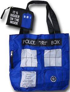 Tardis Foldable Tote Bag