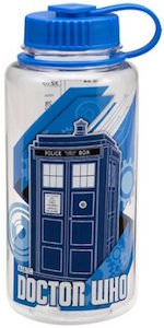 Dr Who Tardis Tritan 32 Ounce Water Bottle