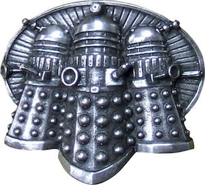 Metal Dalek Belt Buckle