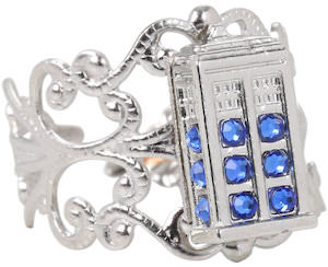 Tardis Filigree Style Ring