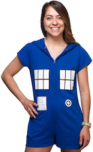 Women's Tardis Romper for Halloween or cosplay