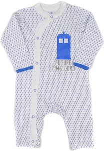 Baby Footless Tardis Future Time Lord Pajama