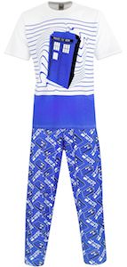 Doctor Who Men's Tardis Pajama's