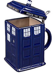 Ceramic Tardis Stein Mug