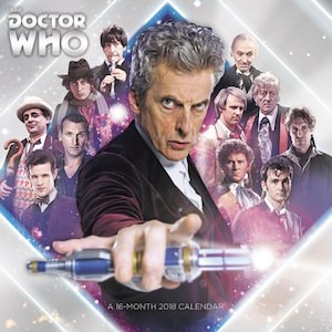 2018 Doctor Who Wall Calendar