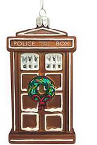 Gingerbread Tardis Ornament