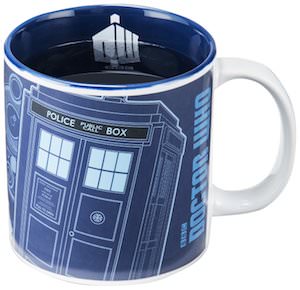 Heat Changing Tardis Mug