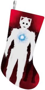 Cyberman Christmas Stocking