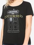 Doctor Who Tardis And New Logo T-Shirt