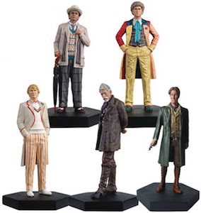 Mid Era Doctor Who Figure Set