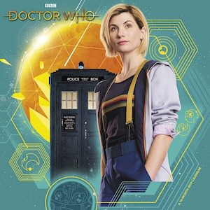 2019 Doctor Who 13th Doctor Wall Calendar
