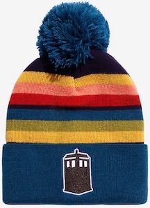 13th Doctor and Tardis Beanie Hat