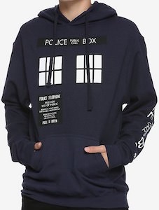 Tardis Doors Hoodie