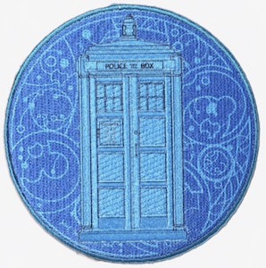 Blue Tardis Patch