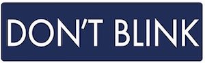 Don’t Blink Car Magnet