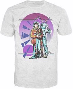 4th Doctor And A Cyberman T-Shirt