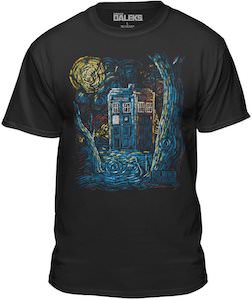 Van Gogh Painted The Tardis T-Shirt