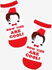 11th Doctor Bow Ties Are Cool! Socks