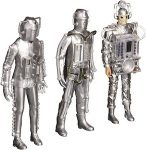 Doctor Who Cyberman 3 Generations Figurines