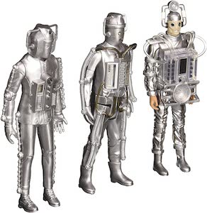 Cyberman 3 Generations Figurines
