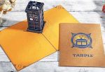 Doctor Who 3D Tardis Greeting Card