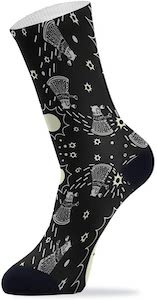 Doctor Who Black Dalek Socks