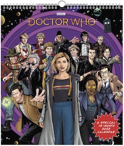 2022 Doctor Who Poster Wall Calendar